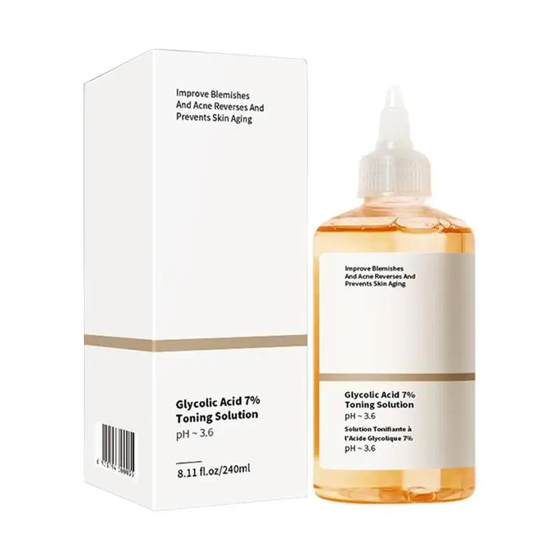 Remove Acne Fade Acne Glycolic Acid 7% Toner Removing Closed Mouth Acne Moisturizing Skin Prevents Skin Aging Fruit Acid Essence Oasis Select 240ml China Mainland