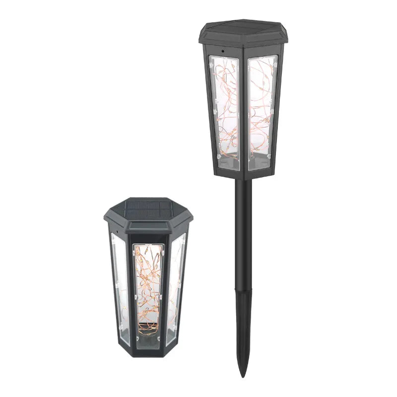 Solar Lamps Light Up Automatically When It Gets Dark. Outdoor Lamps Are Inserted for Garden and Courtyard Atmosphere Decoration Oasis Select