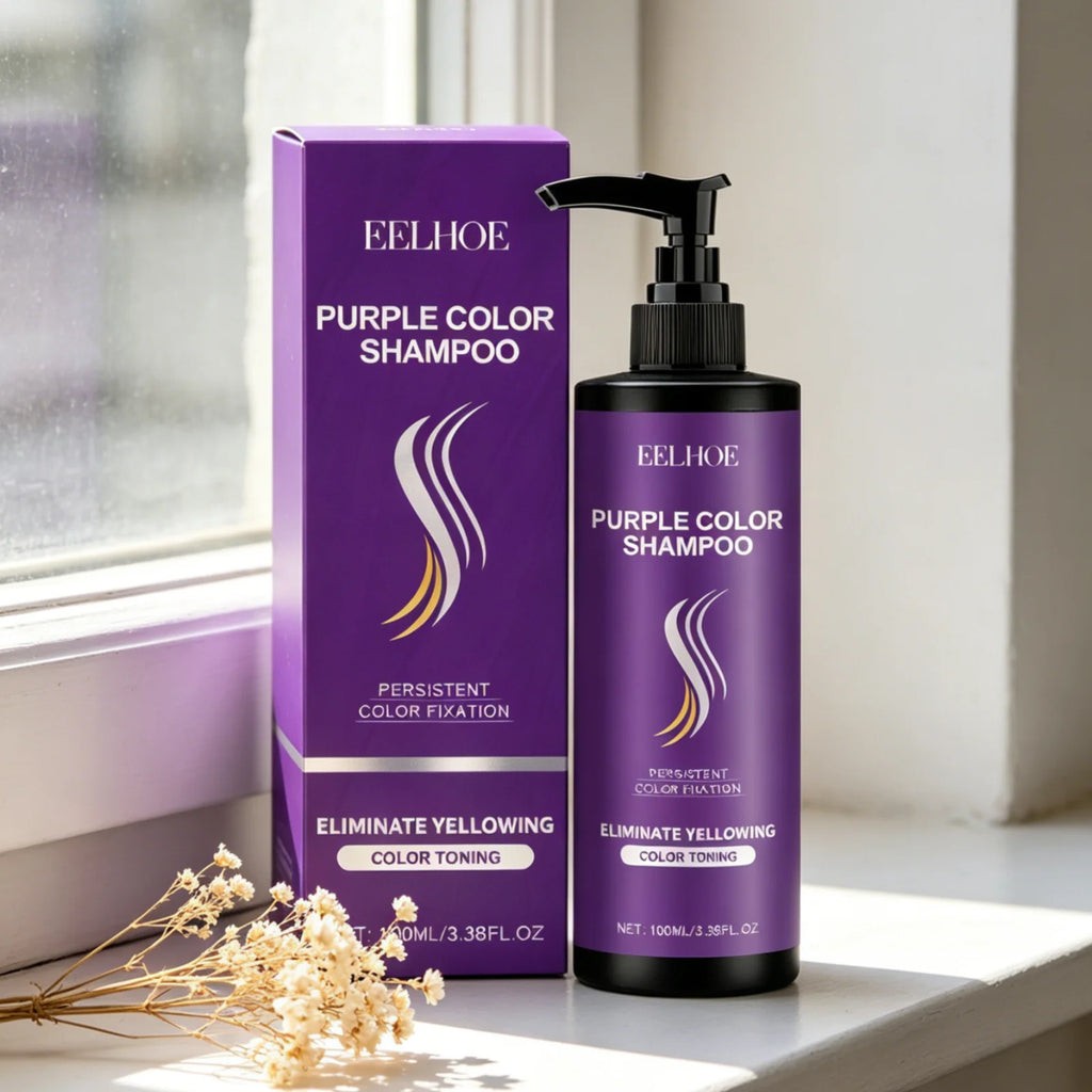 EELHOE Purple Toning Shampoo – Color Care & Moisture 100ml Purple Toning Shampoo Oasis Select
