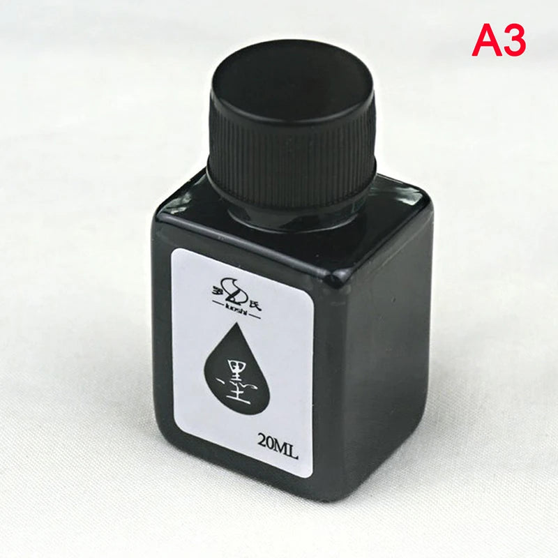 20ml Permanent Instantly Dry Graffiti Oil Marker Pen Refill Ink for Fountain pens Oasis Select black
