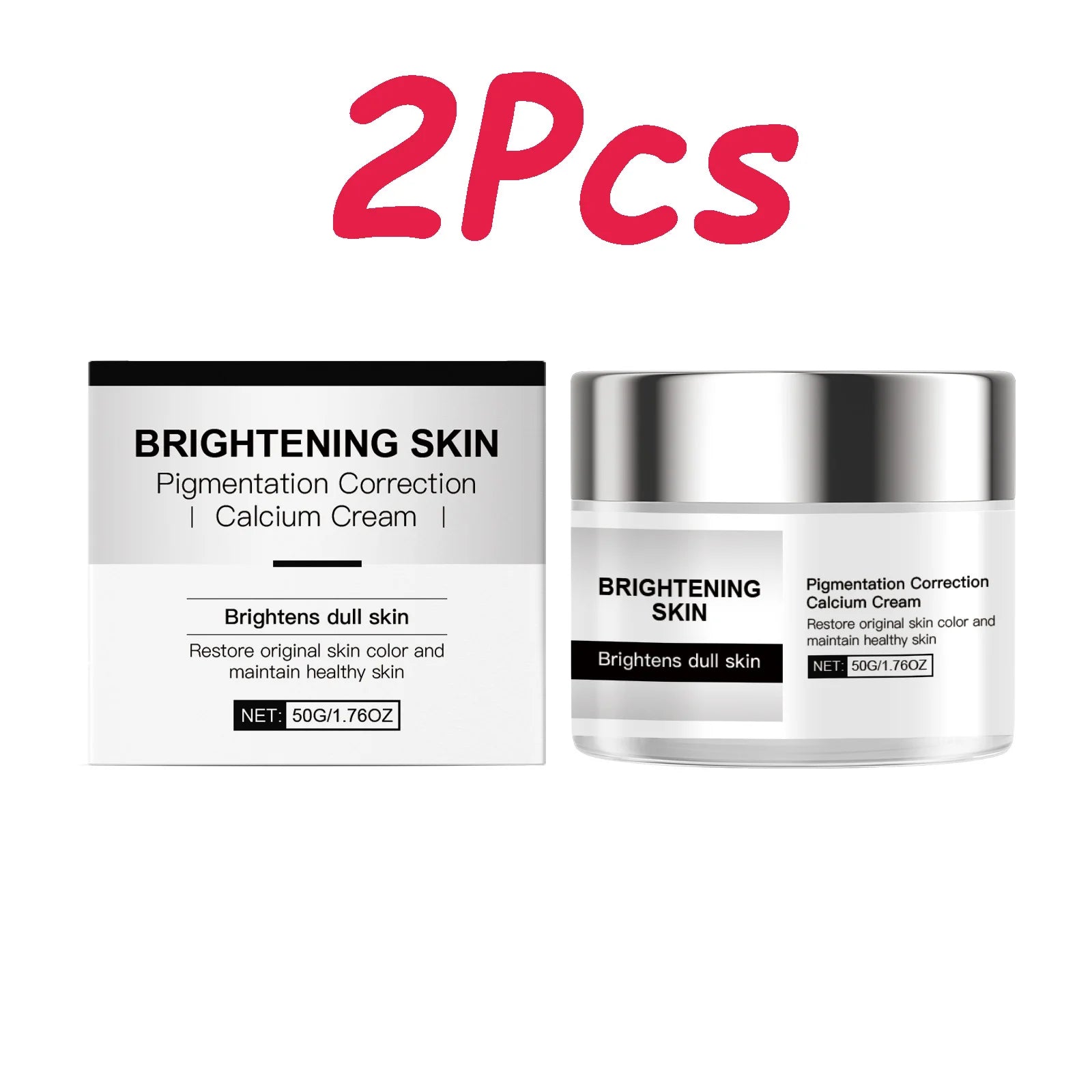Hoygi Calcium Cream – Brightening, Spot Fading & Moisturizing Brightening Face Cream Oasis Select 2 x 50g Boxed