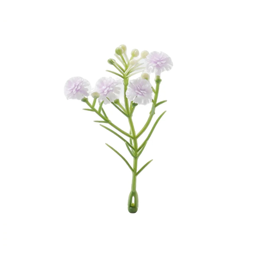 Artificial Flowers Gypsophila 8CM Fake Flowers For Home Decor Wedding Decorations Ornaments Craft Garland Accessories Oasis Select Light Purple