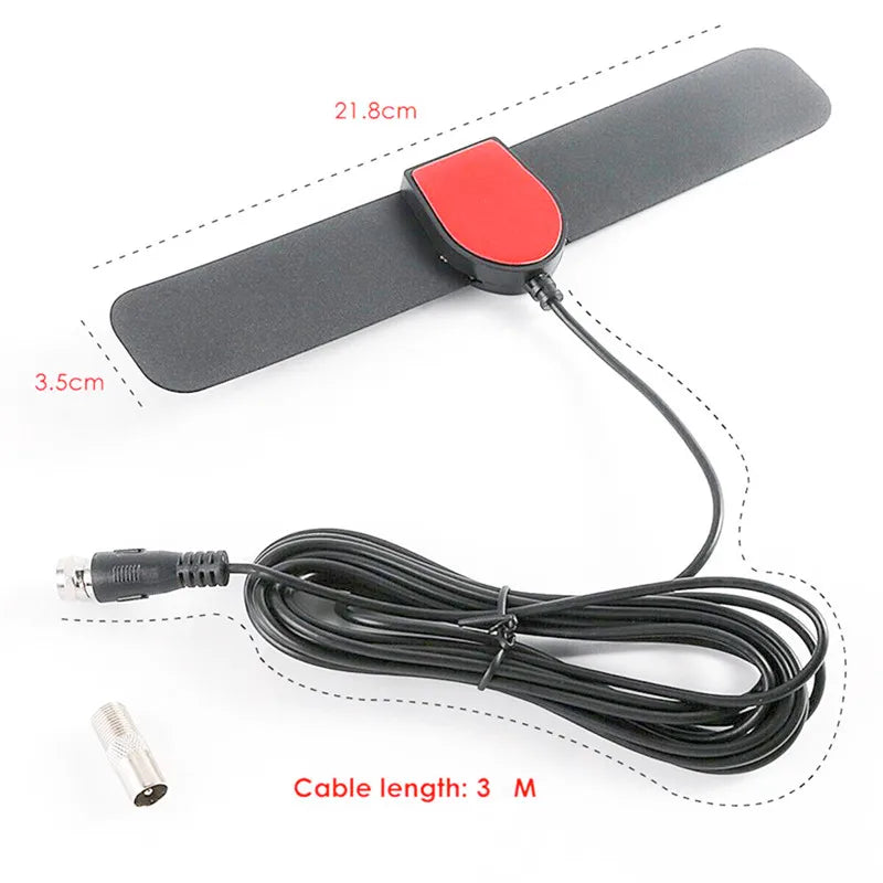 2025 Indoor HDTV Antenna Mini Mesh Design 4K 1080P DVB T2 Digital TV Antenna Enhanced Signal Reception Oasis Select