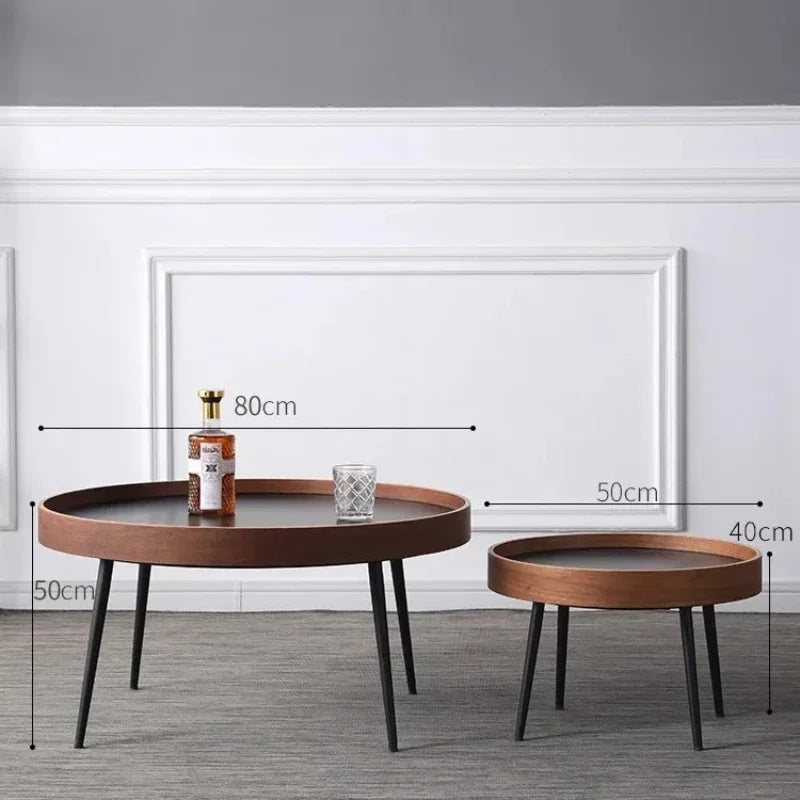 Multi-functional Nordic coffee table living room round small coffee table casual small table Oasis Select