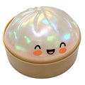 Shiny Glitter Simulation Dumpling Squishy Toy Soft Elastic Texture Easy To Squeeze For Pressure Relief And Daily Entertainment Oasis Select White