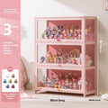 Display cabinet Household blind box ornament Pain cabinet decoration Dust-proof glass display stand Living room model cabinet Oasis Select Three doors 80 long