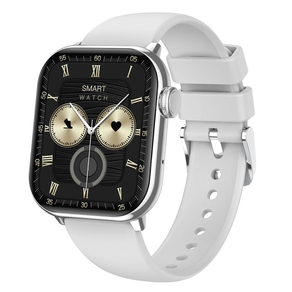 Lady 1.85" Screen Smartwatch Men Women BT Call Smart Watch 100+ Sports Modes Heart Rate Sleep Health Watches Local Music Weather Oasis Select SVGRS