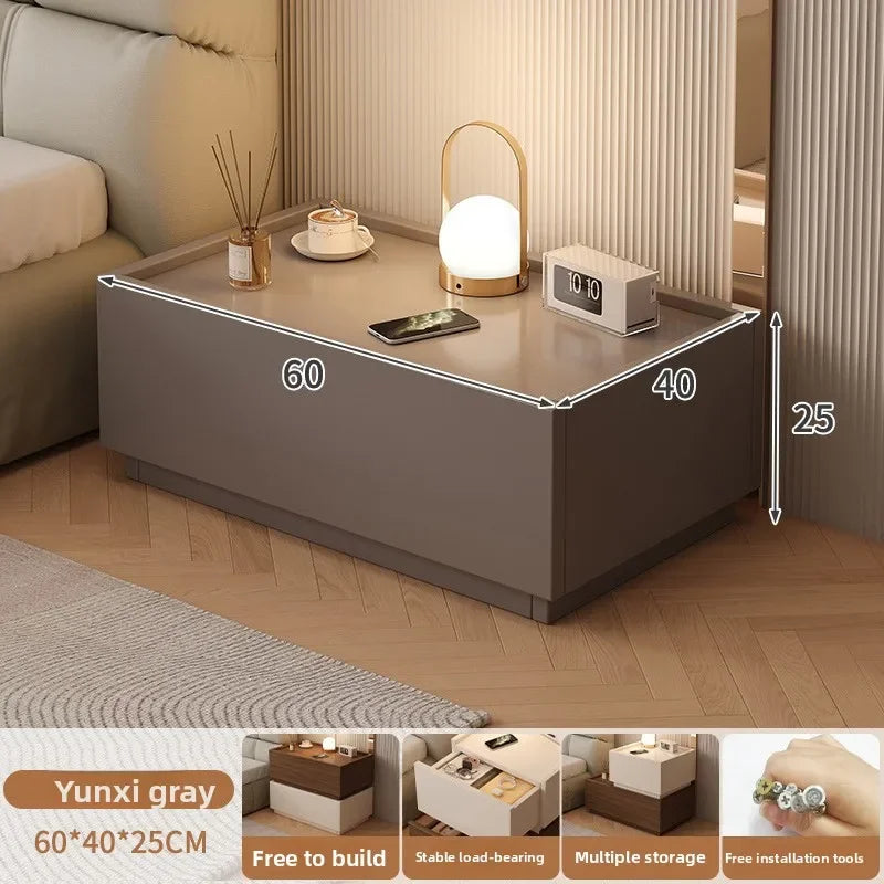 Multi-functional Household Goods Bedside Table Storage Side Bedroom Bedside Table Oasis Select
