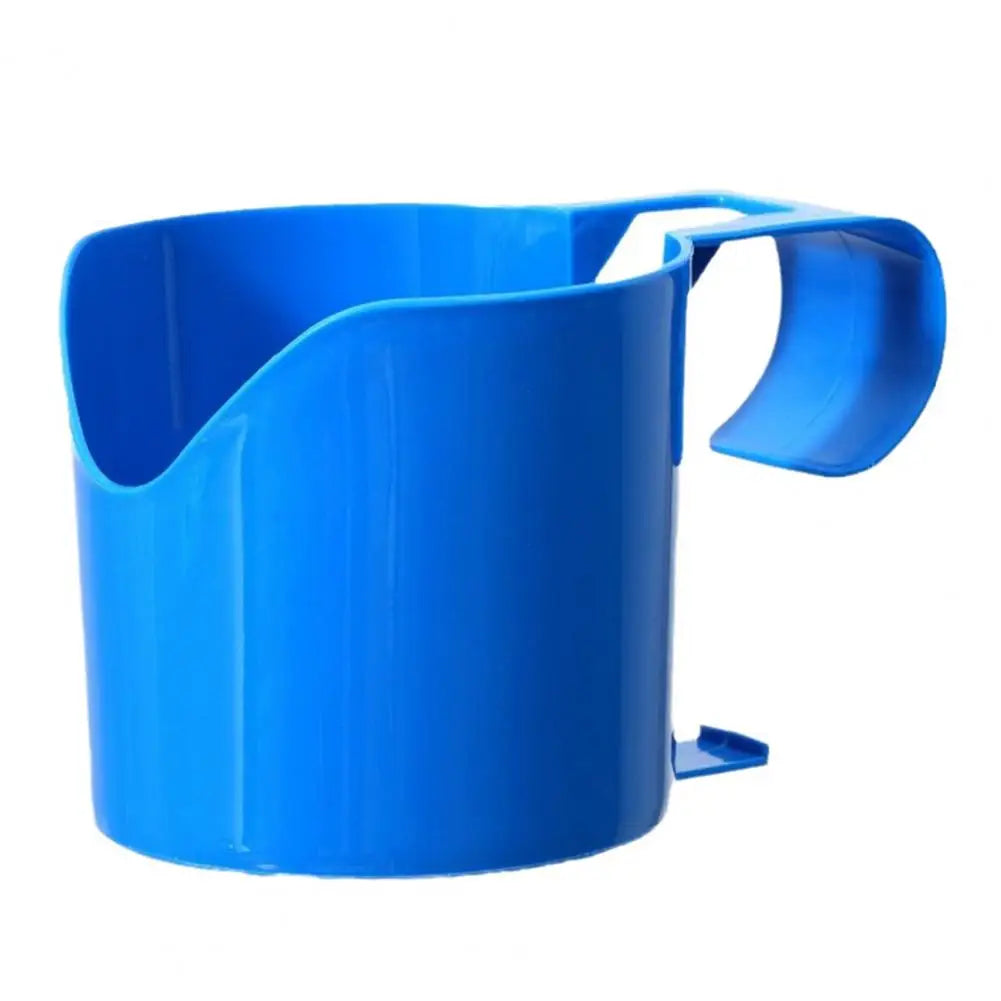 Multifunctional Pool Organizer Floating Cup Holder Poolside Stackable Drink Holder for Easy Installation on Pool for Swimming Oasis Select Blue