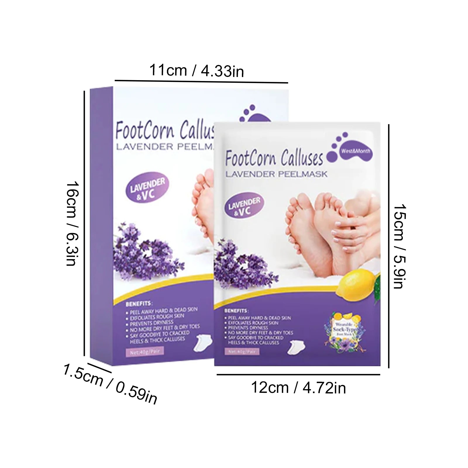 Exfoliating Tea Tree Foot Scrub Helps Remove Dead Skin Soften Rough Dry Feet Skin Cleansing Moisturizing Smooth Cracked Heels Oasis Select 2 pairs