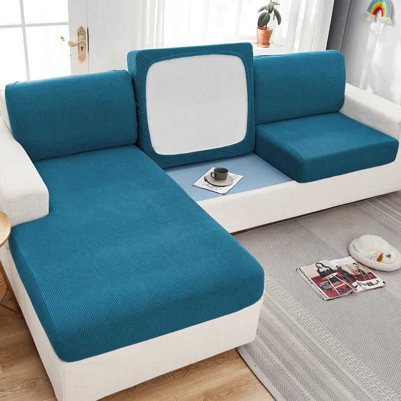 Elastic sofa cover all inclusive universal sofa cover anti slip cushion four seasons universal sofa hat full cover cloth towel Oasis Select 4 Conventional S code