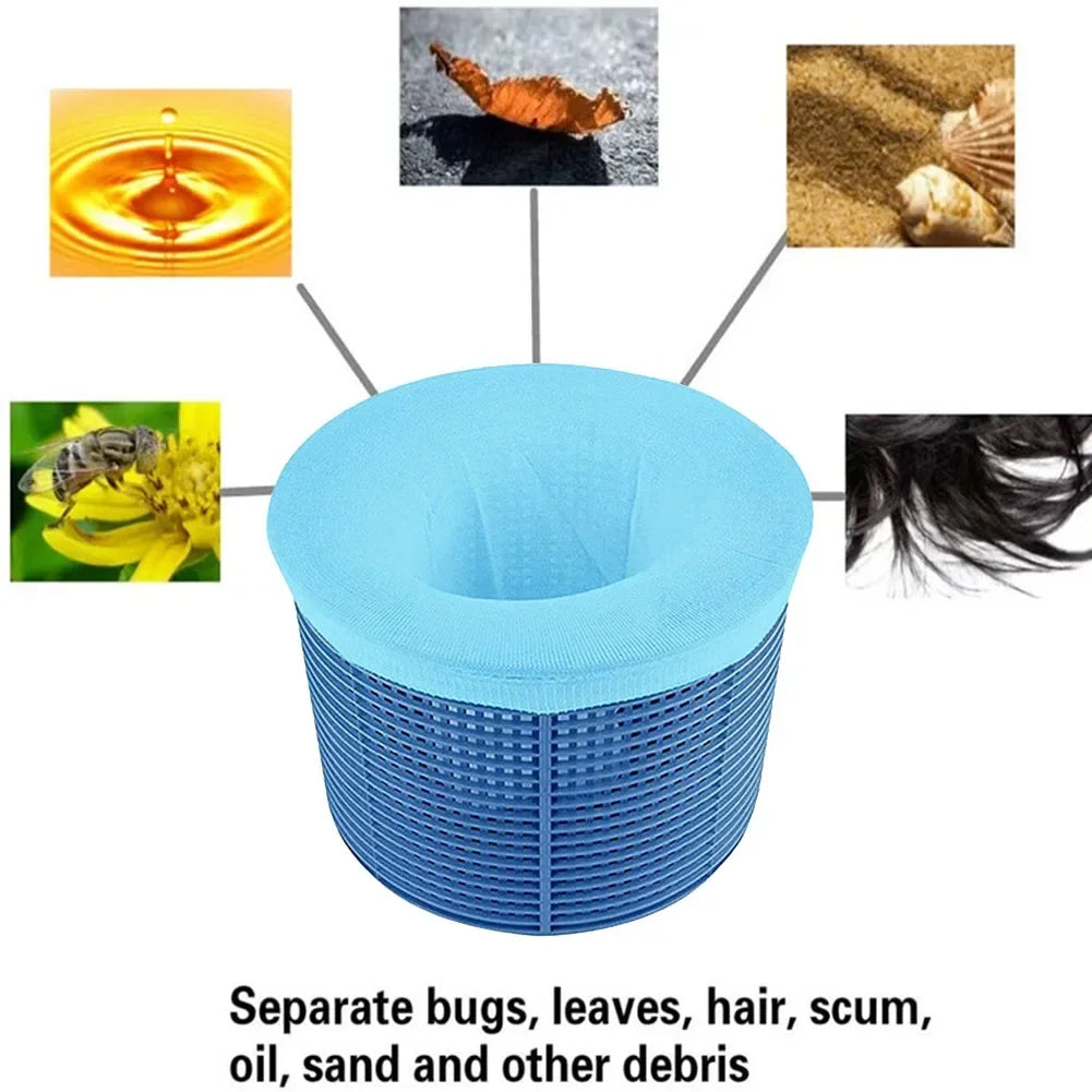 Pool Skimmer Socks – Nylon Mesh Filter Basket Covers (5-100 Pack) Pool Skimmer Socks Oasis Select
