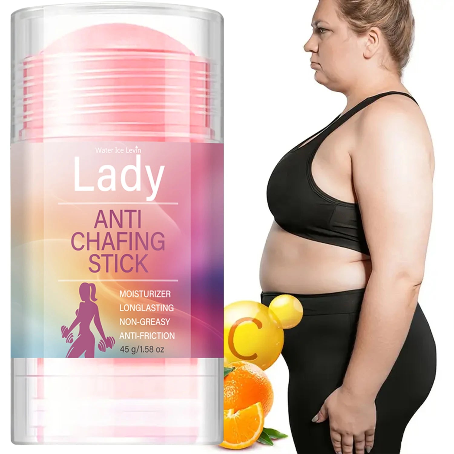 Anti-Chafing Stick – Non-Greasy Moisturizing Skin Protector Anti-Chafing Stick Oasis Select