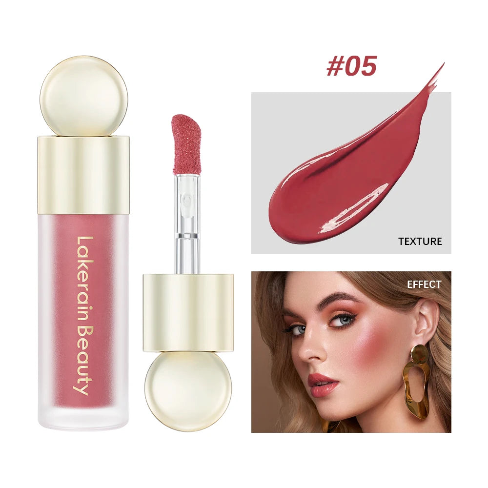 4 Colors Liquid Highlighter Brighten Skin Tone Highlighter Lightweight High Glossy Finish Natural Glow Liquid Luminizer Makeup Oasis Select 05 Blush