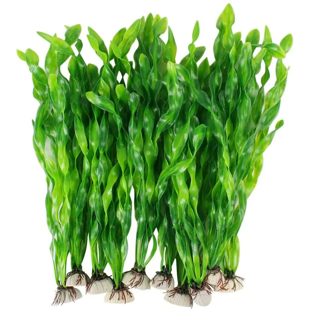 Plastic Aquarium Plants Fish Tank Decorations Artificial Seaweed Water Grass Underwater Plants for Aquarium Ornament Oasis Select