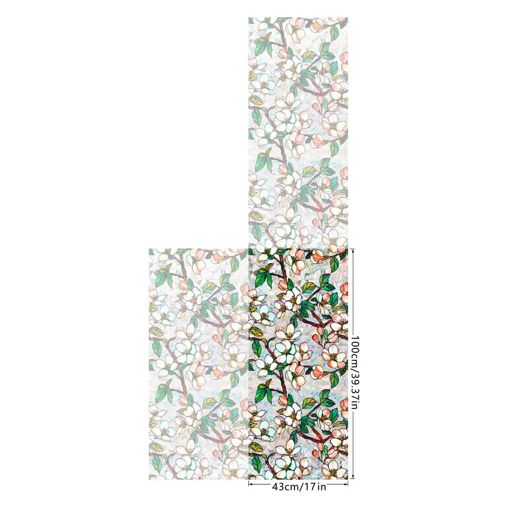 Double-sided Colored Electrostatic Glass Tape Bird Repellent