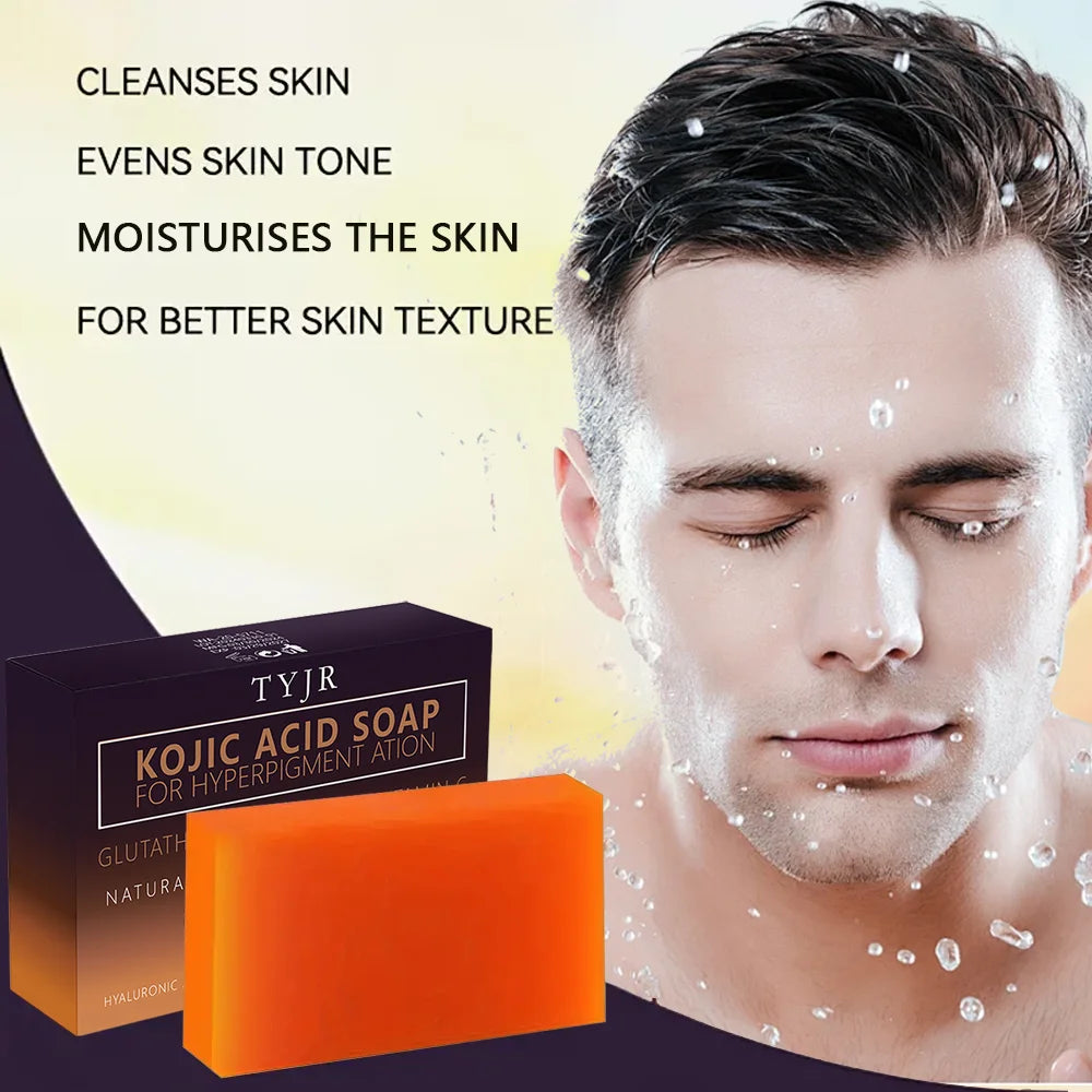 Turmeric Kojic Acid Soap Massage Soap Handmade Soap for Face and Bath for Deep Cleansing, Exfoliation, Body Moisturizing Oasis Select