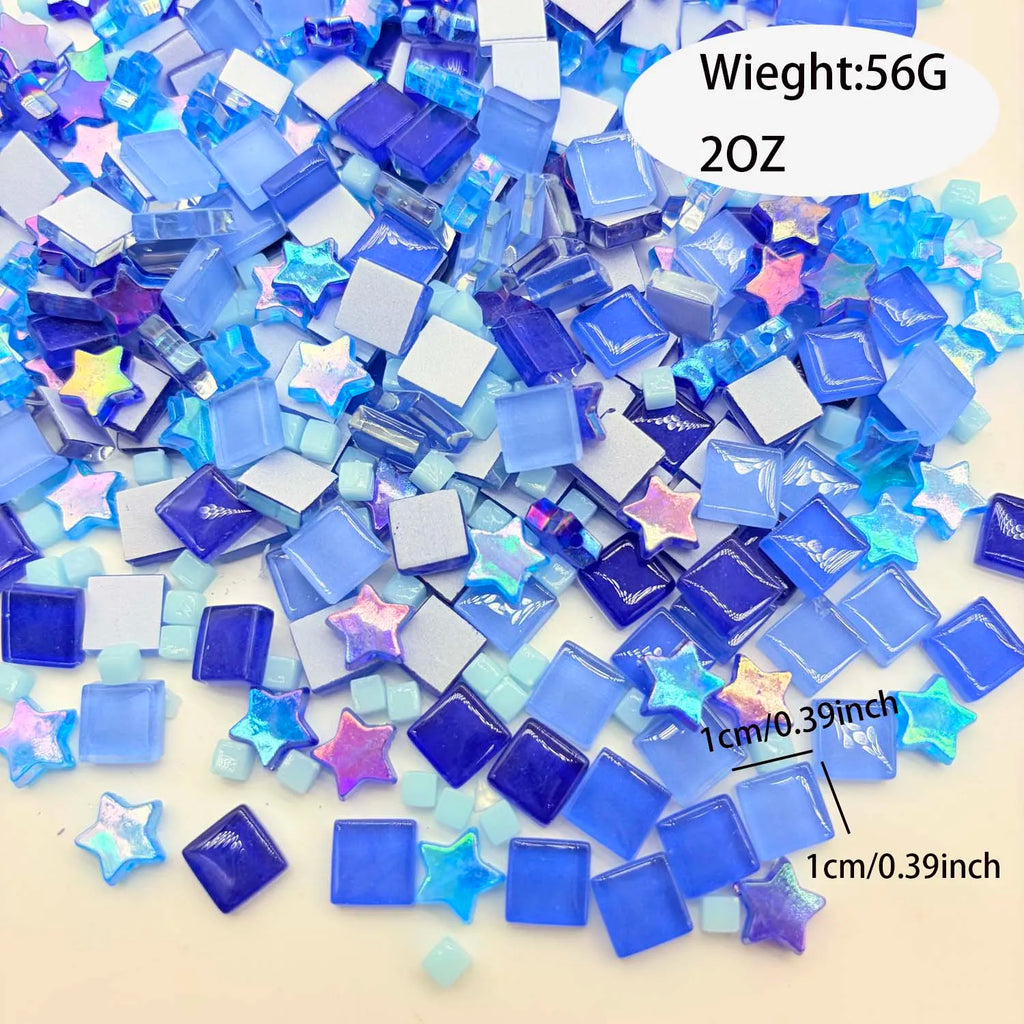 Colorful Crystal Mosaic Tiles – DIY Stained Glass & Crafts