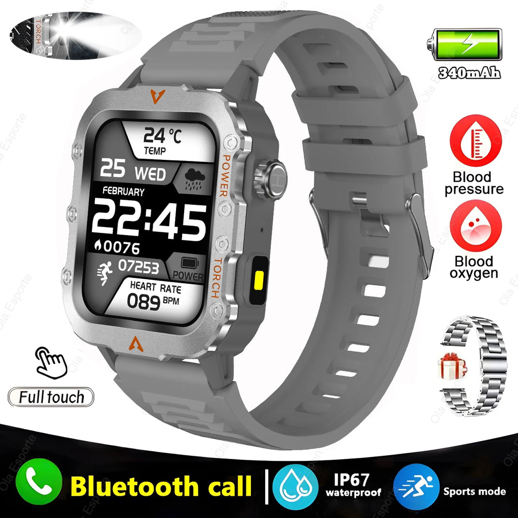 Ola Esporte HW12 Men's Sport Smartwatch – 2.01" BT Calling