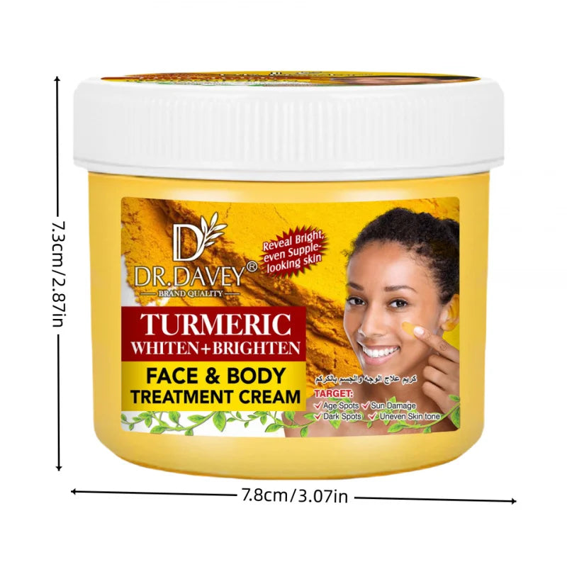 DR.DAVEY Turmeric Body Lotion 300ml – Non-Greasy Moisturizer