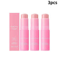 Collagen Pink Multi Balm Stick Deep Hydrating Moisturizing Wrinkle Bounce Lifting Facial Cream Korean Skin Care & Makeup Base Oasis Select 3PCS