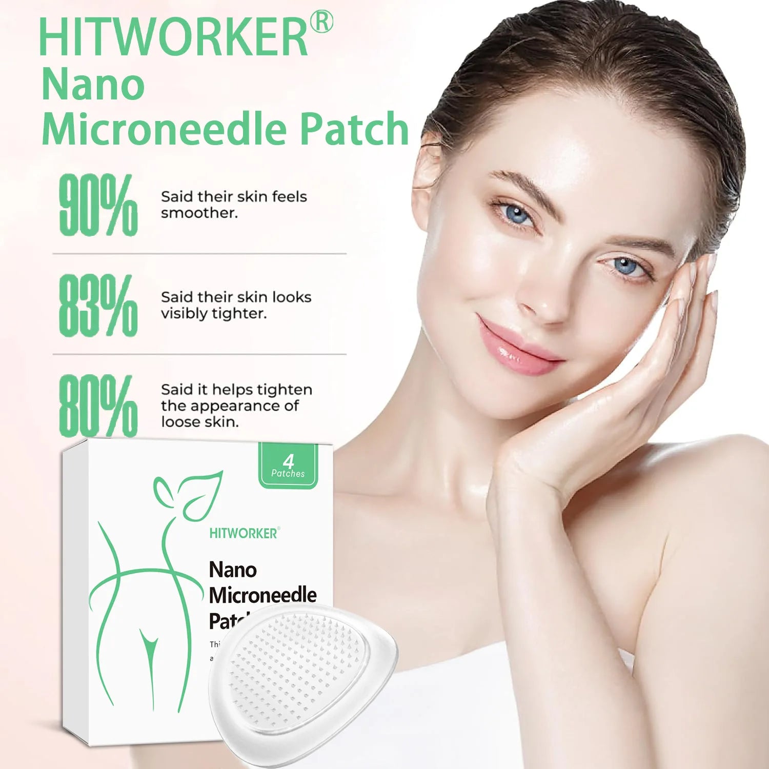 Gentle care patch, tightens the skin, enhances contours, daily lazy care patch Oasis Select