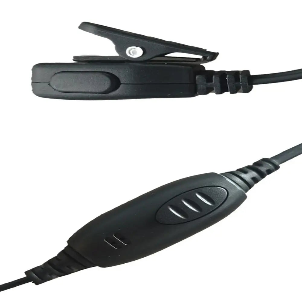 Wired Walkie-Talkie Headset Over Ear K Type Two Wired Earpiece Durable Construction 2 Pin M Plug Walkie Wired Earphone Oasis Select