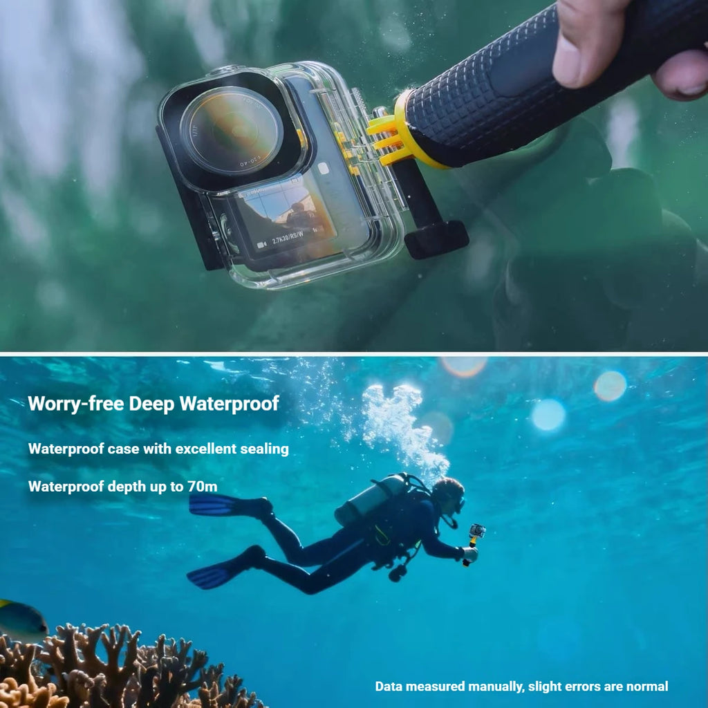 70M Waterproof Housing Case for DJI OSMO Action 6 – Dive Shell