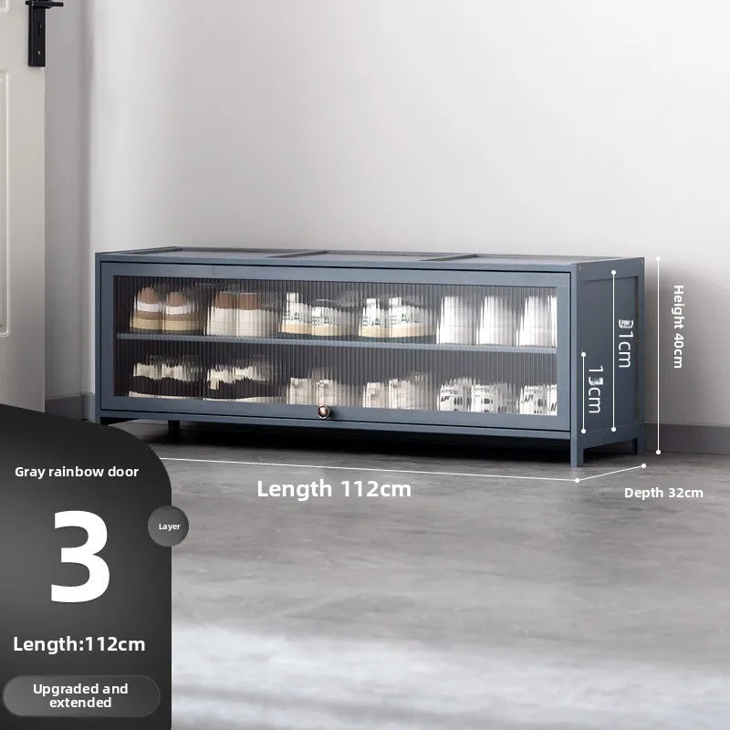 Shoe cabinet door, household door, shoe rack, multi-layer simple and large-capacity storage, indoor entry, dormitory Oasis Select 3rd floor 112