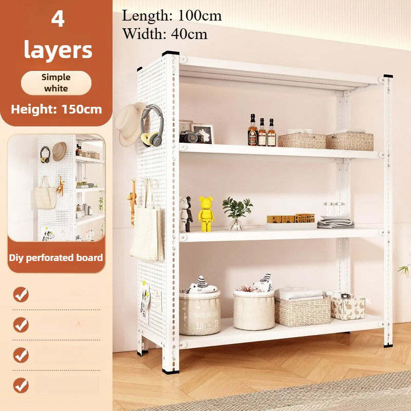 Shelves with holes and plates Household shelves Shelves Multi-layer floor Oasis Select Fourth floor 150