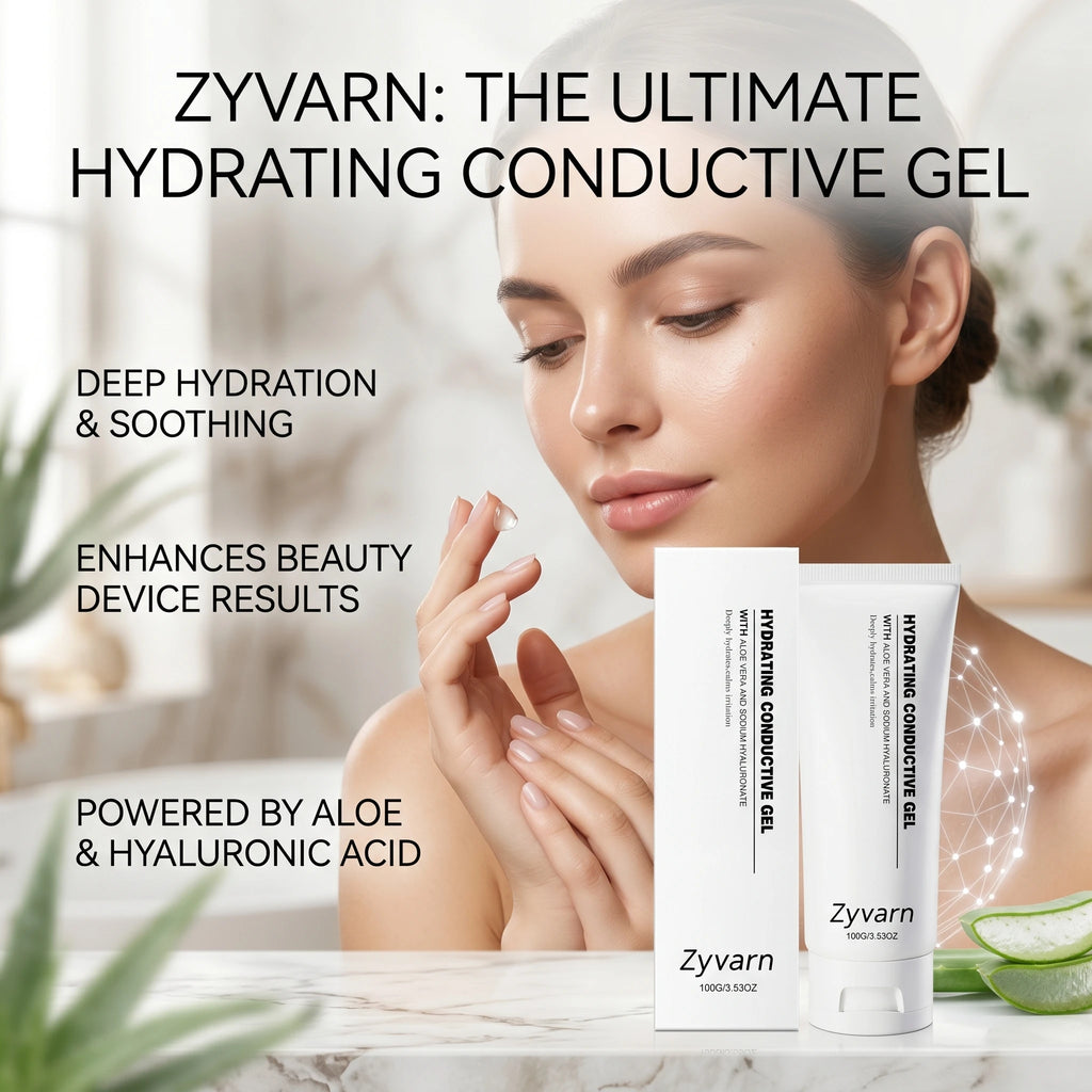 Aloe Vera Hydrating Gel for Beauty Devices Moisturizing Softening Skin Reduce Redness Hydrating Calming Skin Reduces Irritation Oasis Select