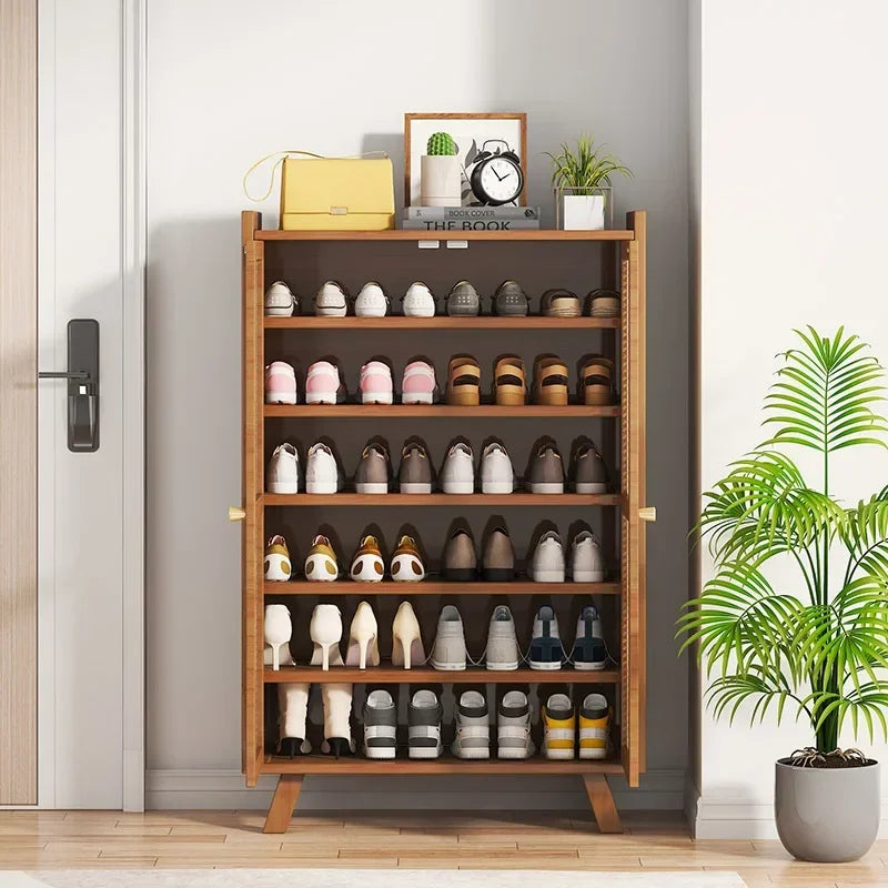 Shoe cabinet large-capacity shoe rack at the door of the house, for the corridor outside the door of the household Oasis Select