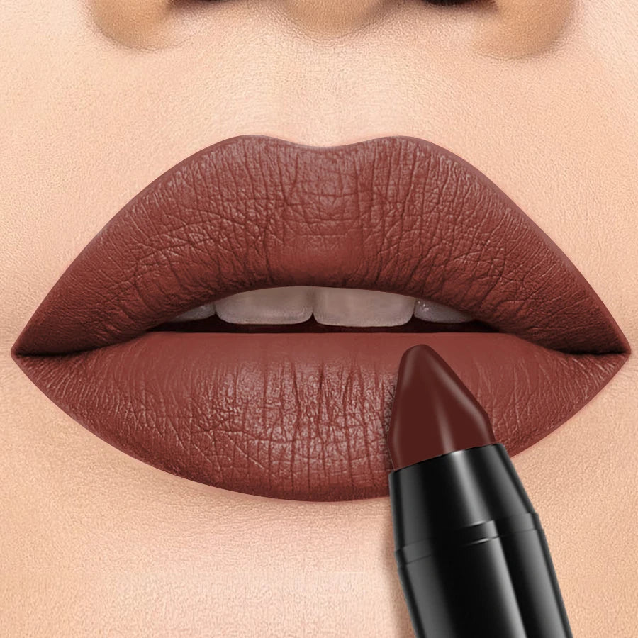 KAFURUX Matte Velvet Lipstick Pen – 15 Shades | Waterproof