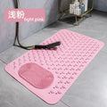 New Non-slip Bath Mat with Suction Cup and Drain Hole, Soft Machine-washable Shower Mat Non-slip Bath Mat Oasis Select 05 60x90cm