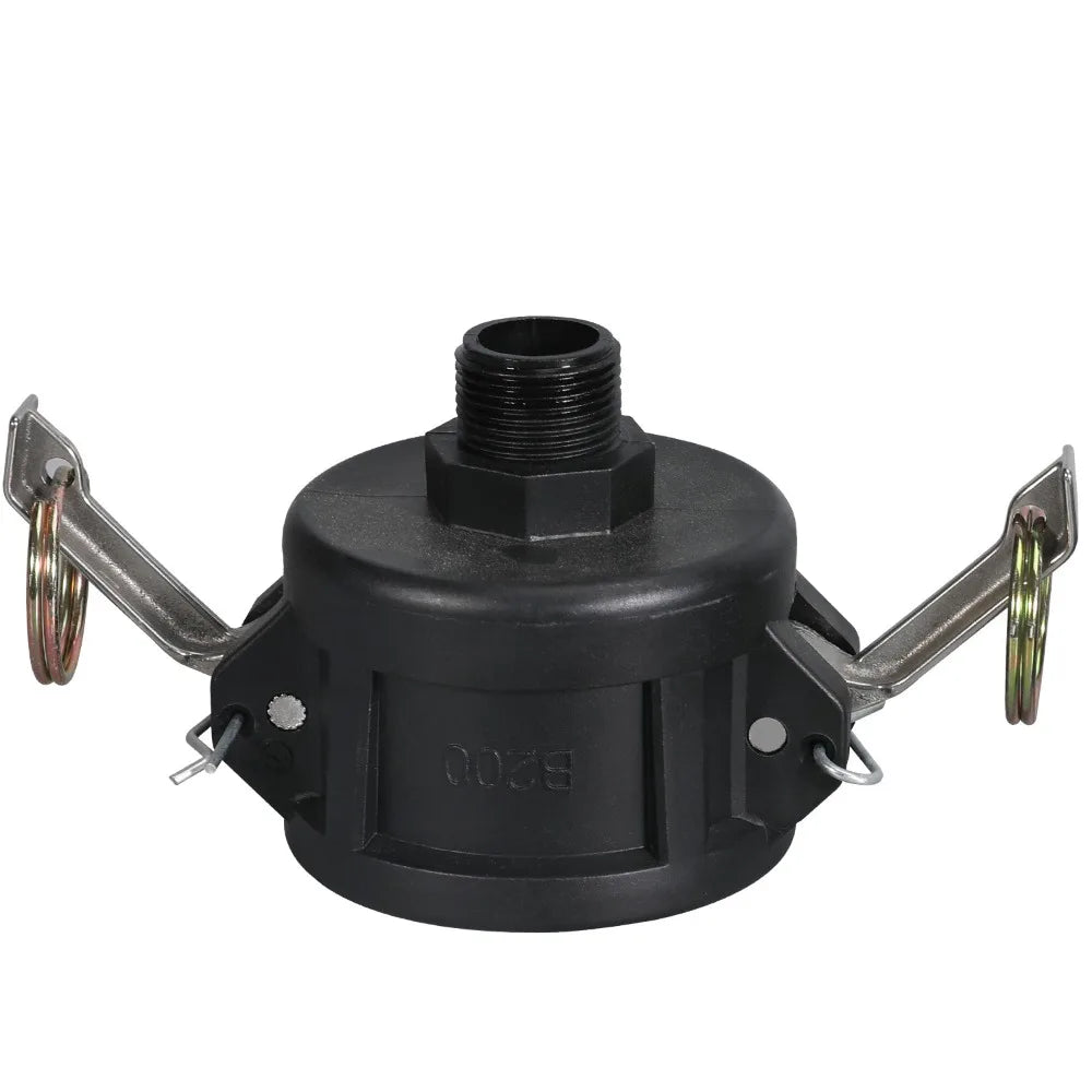 IBC Tote Adapter IBC Tank Gooseneck 3/4 Inch Outlet Tap for 1000L Rainwater Tank Garden Hose Shut Off Ball Valve IBC Tote Valve Oasis Select