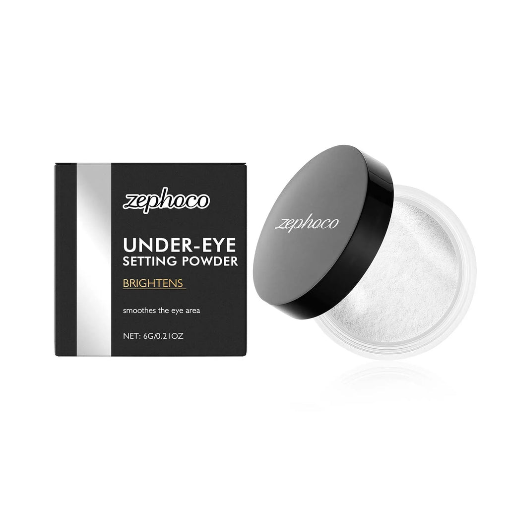 Brightening Loose Powder Reduce Dullness Smooth Pores Highlight Under-Eye Lightweight Blends Foundation Soft-Focus Matte Finish Oasis Select 6g boxed
