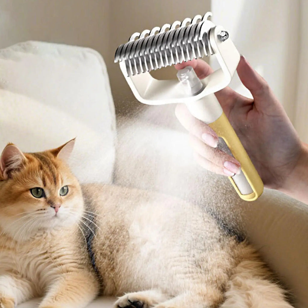 Pet Deshedding Brush Dog Cat Grooming Tool Hair Remover Undercoat Knot Cutter Comb Hair Brush Bathing Shower Pet Supplies Oasis Select