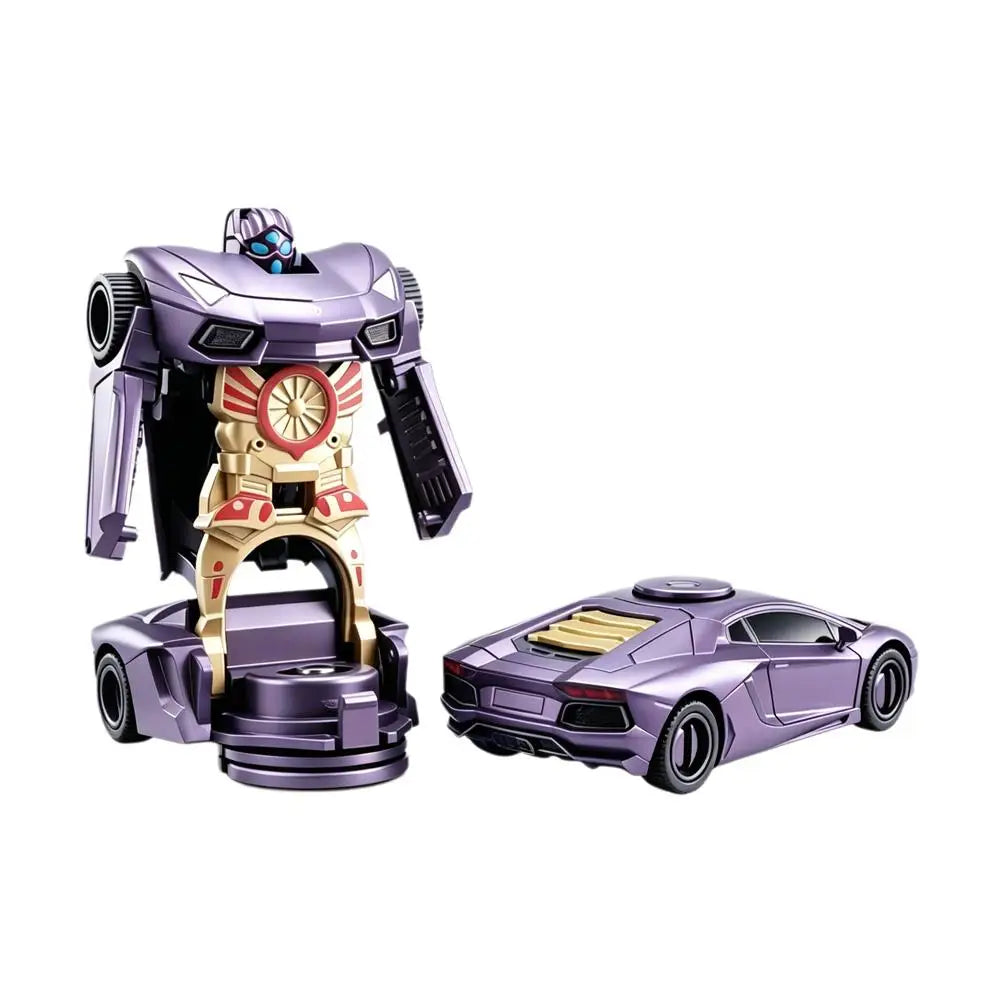 2-in-1 Transforming Robot Car Fidget Spinner Toy | Adults & Kids