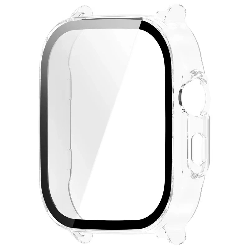 Hard PC + Tempered Glass Case for Realme Watch 5 Full Cover Smartwatch Case Oasis Select Clear