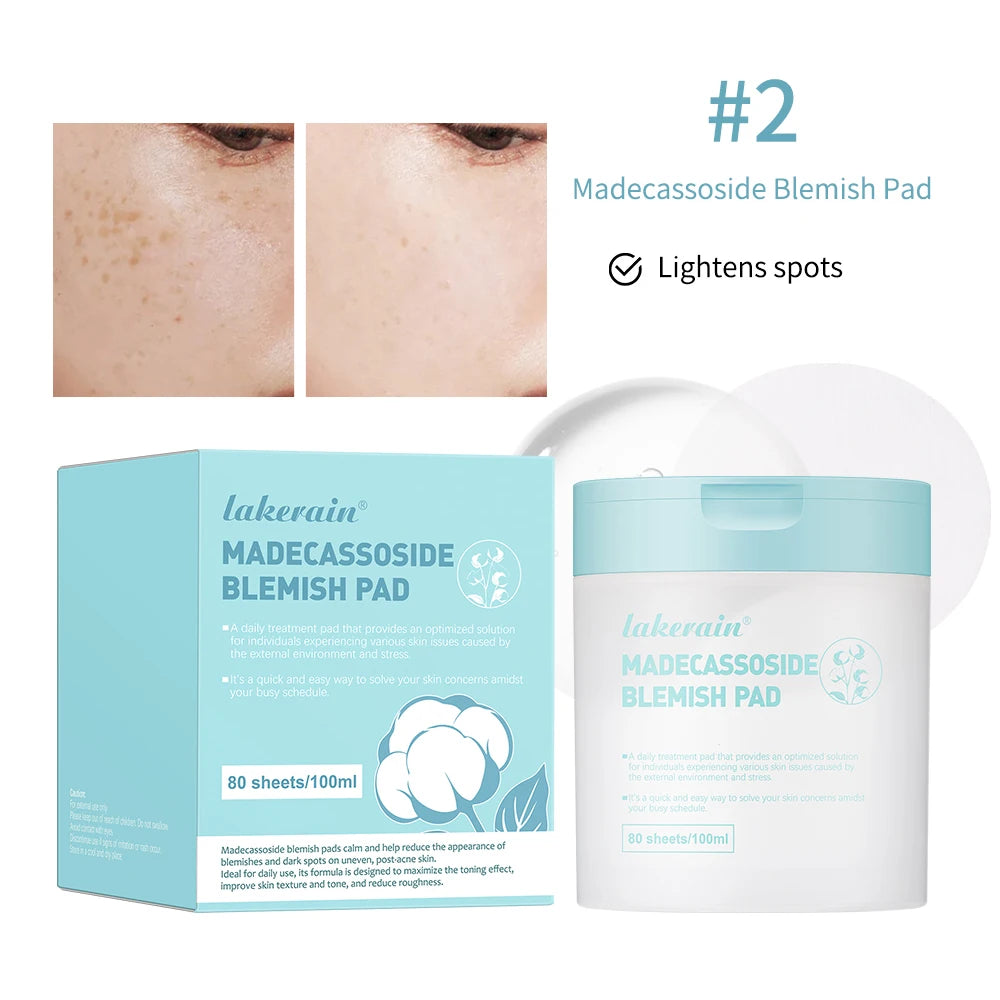 Cotton Facial Pads Toner Pads with Centella Asiatica to Improve Uneven Skin Tone Vegan Face Gauze Pads 60 Pads Oasis Select 2