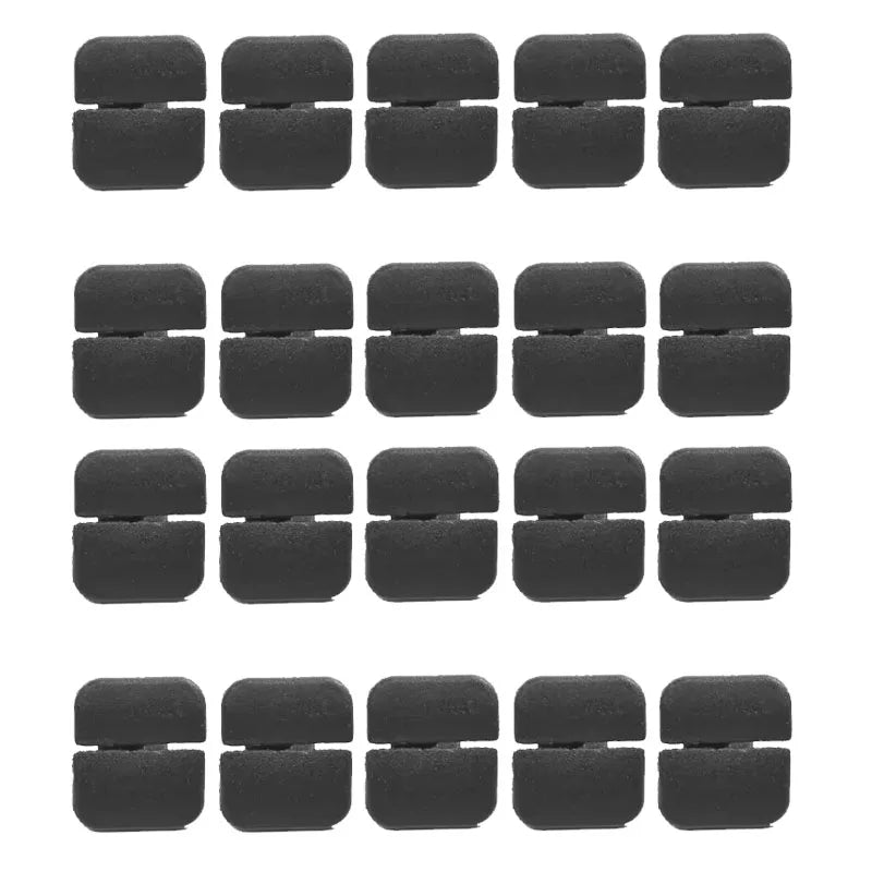 10-60pcs Car Hood Bonnet Insulation Clips Rivet Retainer 1H5863849A01C for VW Polo Tiguan Passat B5 B6 SEAT Leon 2 Skoda Octavia Oasis Select 20pcs