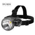 5-Head LED Headlamp | USB Rechargeable Waterproof Fishing Light