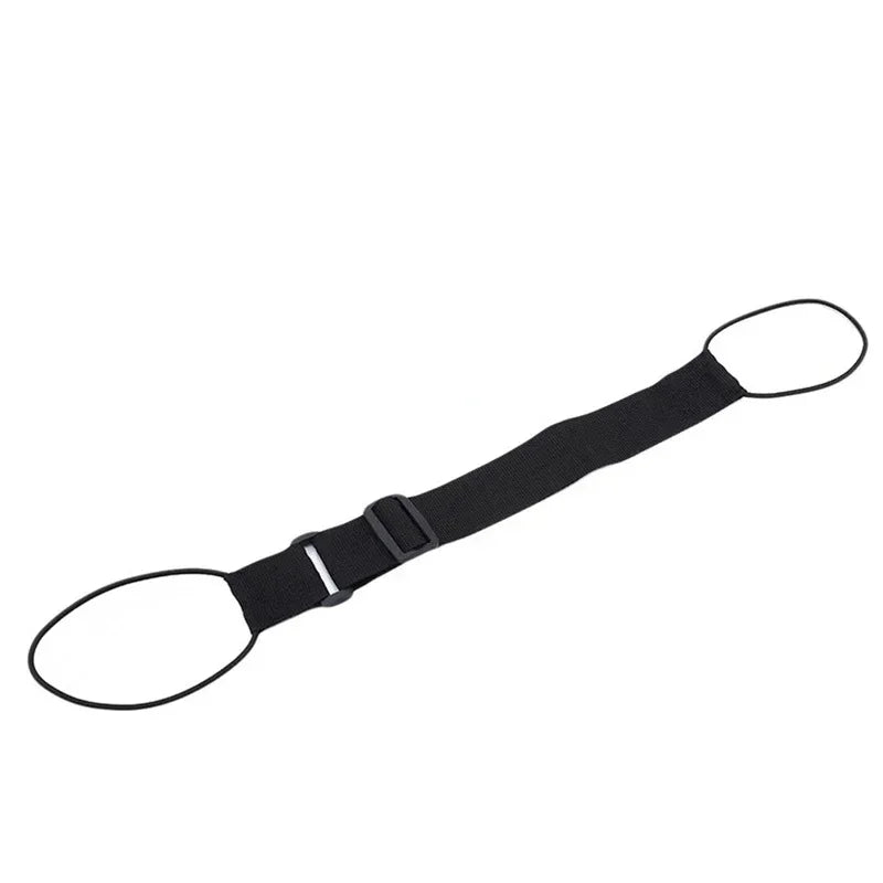 Elastic Adjustable Luggage Strap, Bungee Travel Security Belt, for Carry On, Secure Baggage Transport Oasis Select Black