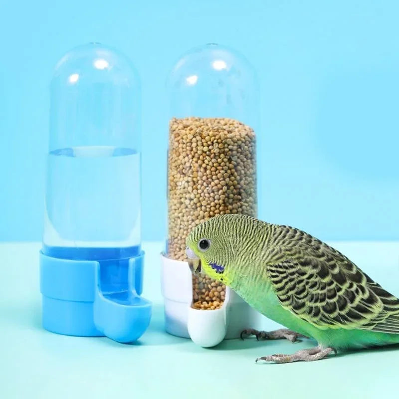 Hanging Pet Feeder Squirrel Parrot Water Dispenser Pet Bird Food Box Cage Accessories Birds Supplies Oasis Select