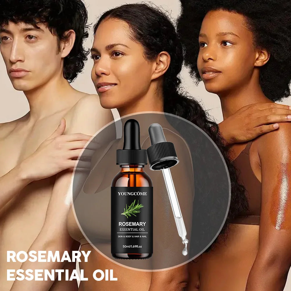 Rosemary Essential Oil Scalp Serum – Hair Growth & Anti-Frizz