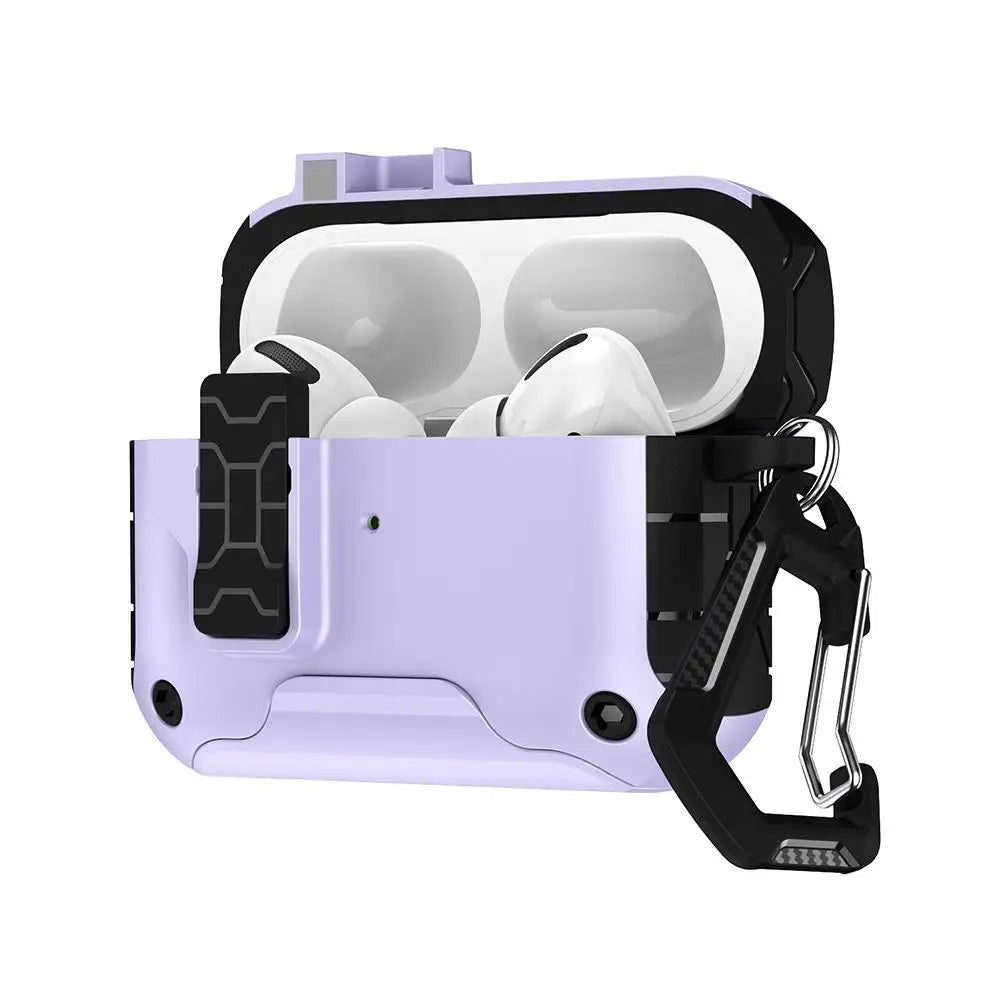 Magnetic Automatic Lock For AirPods Pro 3 Case Compatible with Magsafe with Phone Stand & Cleaner Kit Case For AirPods Pro 3 Gen Oasis Select 08