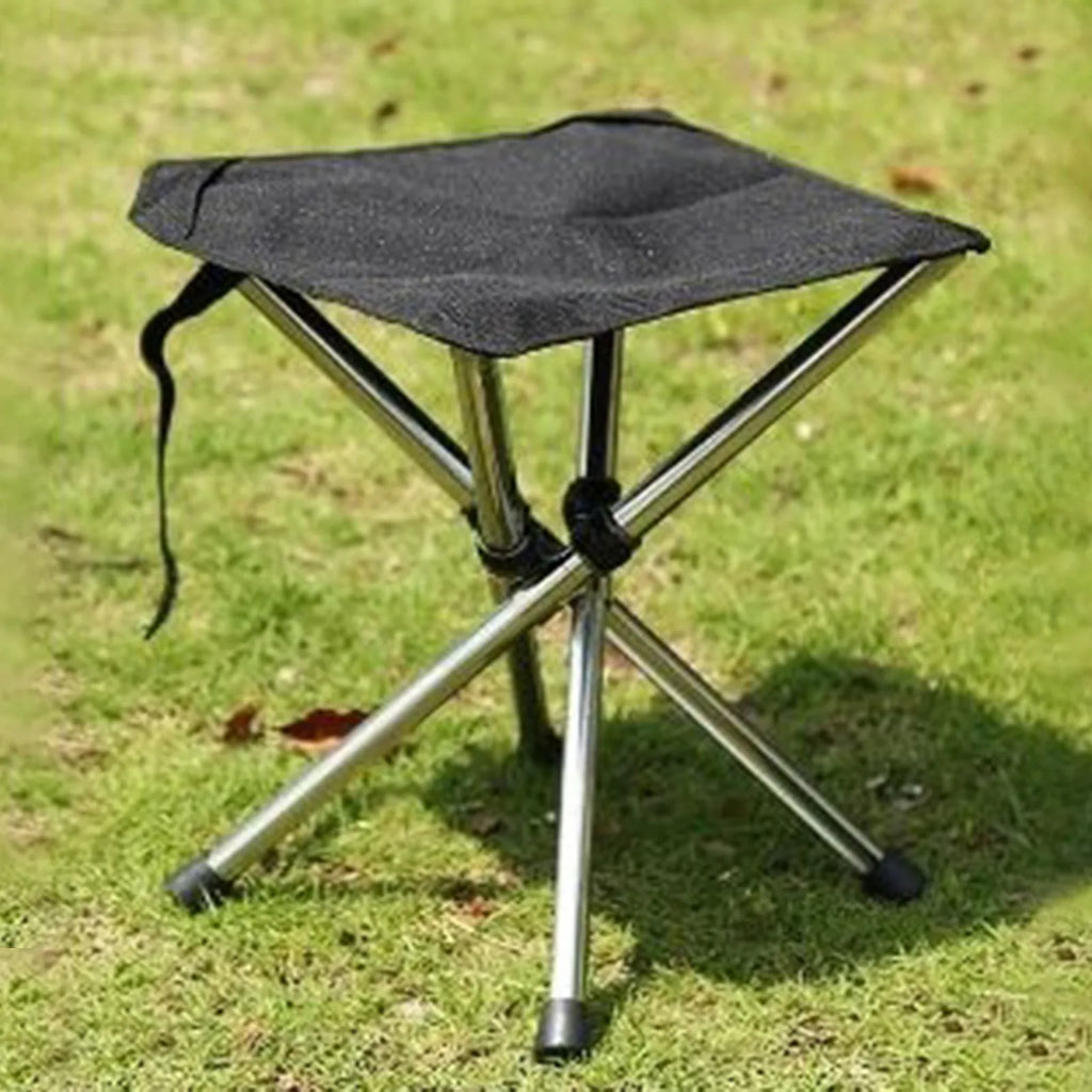 Folding Camping Tripod Stools Portable Fishing Stool Outdoor Foldable Chair Beach Small Tripod Stool For Campe Fishing Supplies Oasis Select