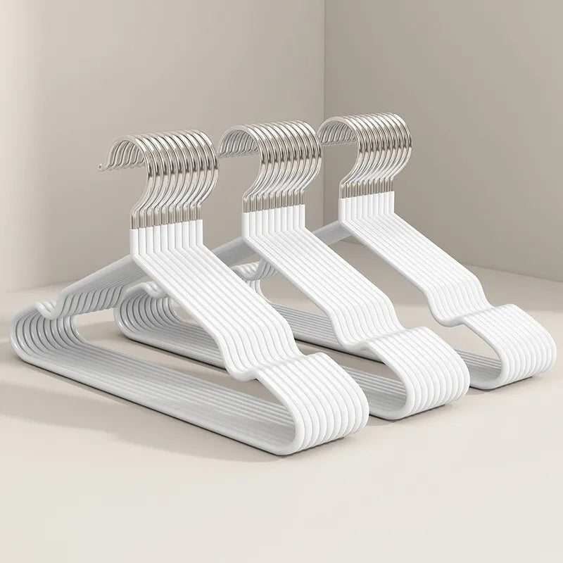 Non-Slip Stainless Steel Clothes Hangers | Space-Saving