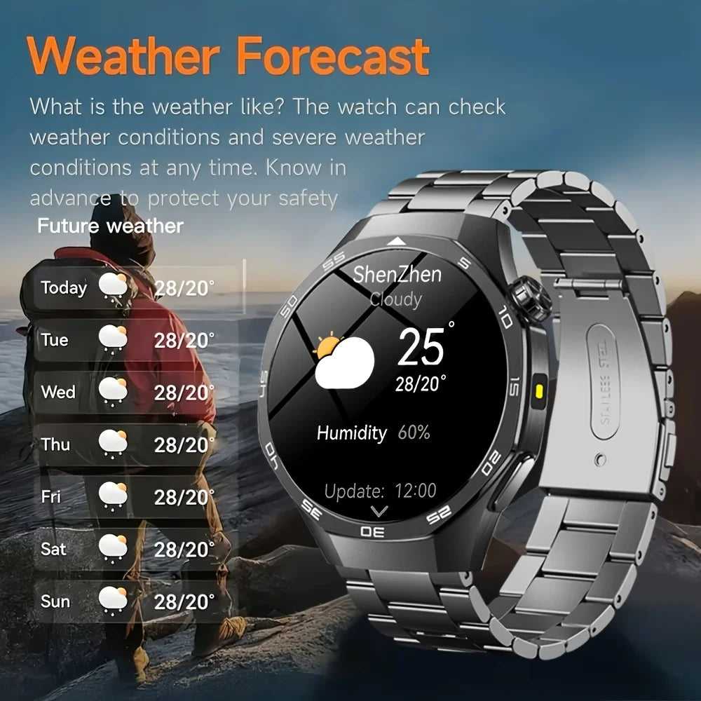 ERUN Smart Watch – Calls, Multi-Sport & Remote Camera Control