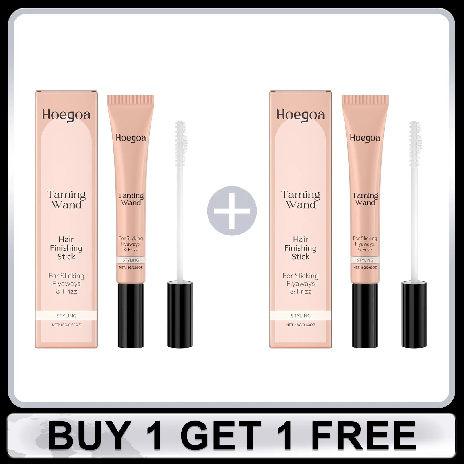 HOEGOA Hair Wax Finishing Stick – Flyaway & Frizz Control